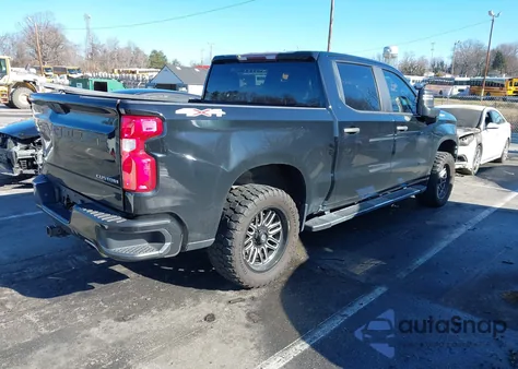 2019 Chevrolet Silverado 1500 Custom from USA, damaged, VIN 3GCUYBEF4KG700878